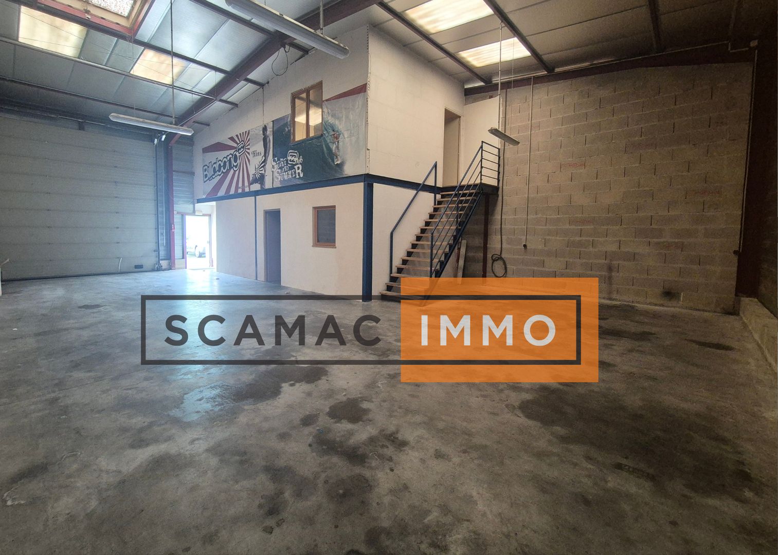 Local d'activités de 180 m², Saint-Soupplets