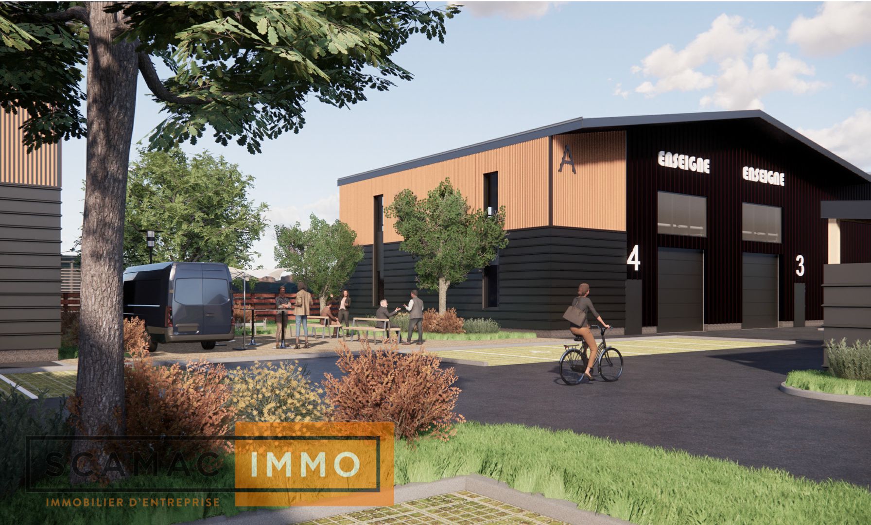 local d'activités de 1 156m², Bondoufle (Essonne)