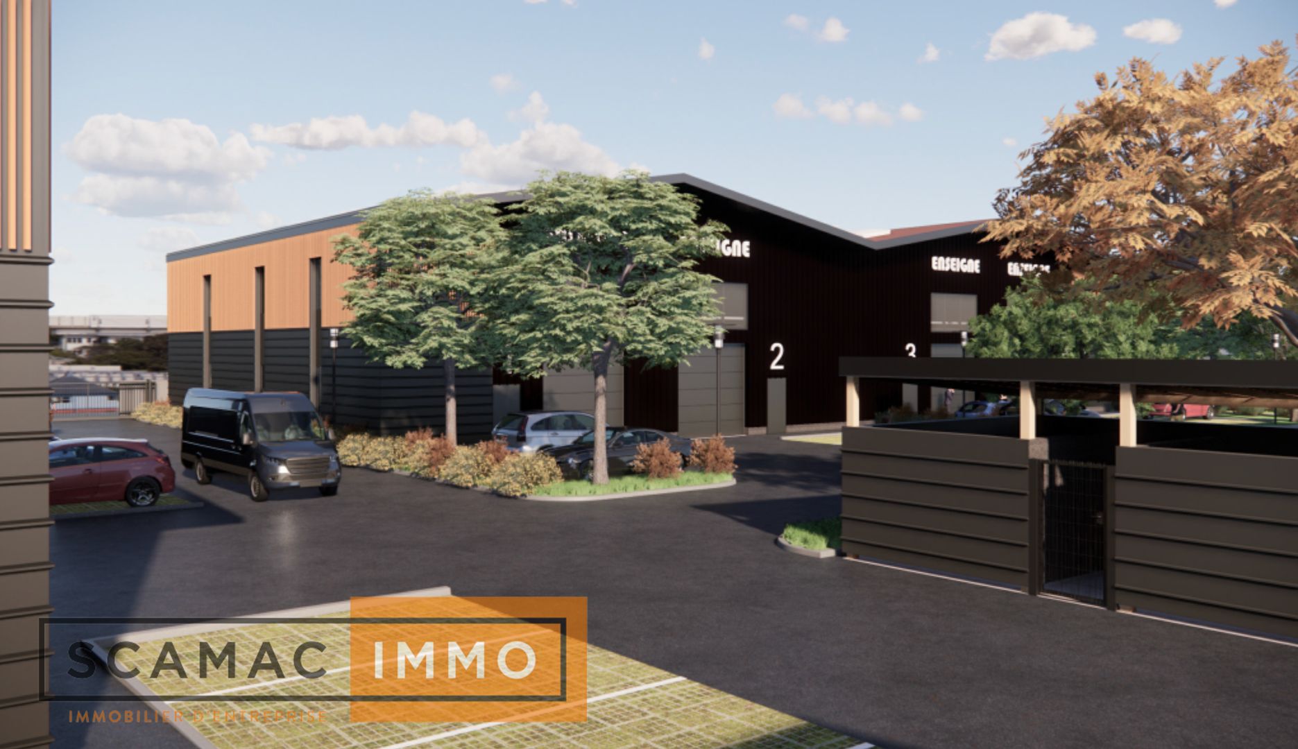 local d'activités de 1 156m², Bondoufle (Essonne)