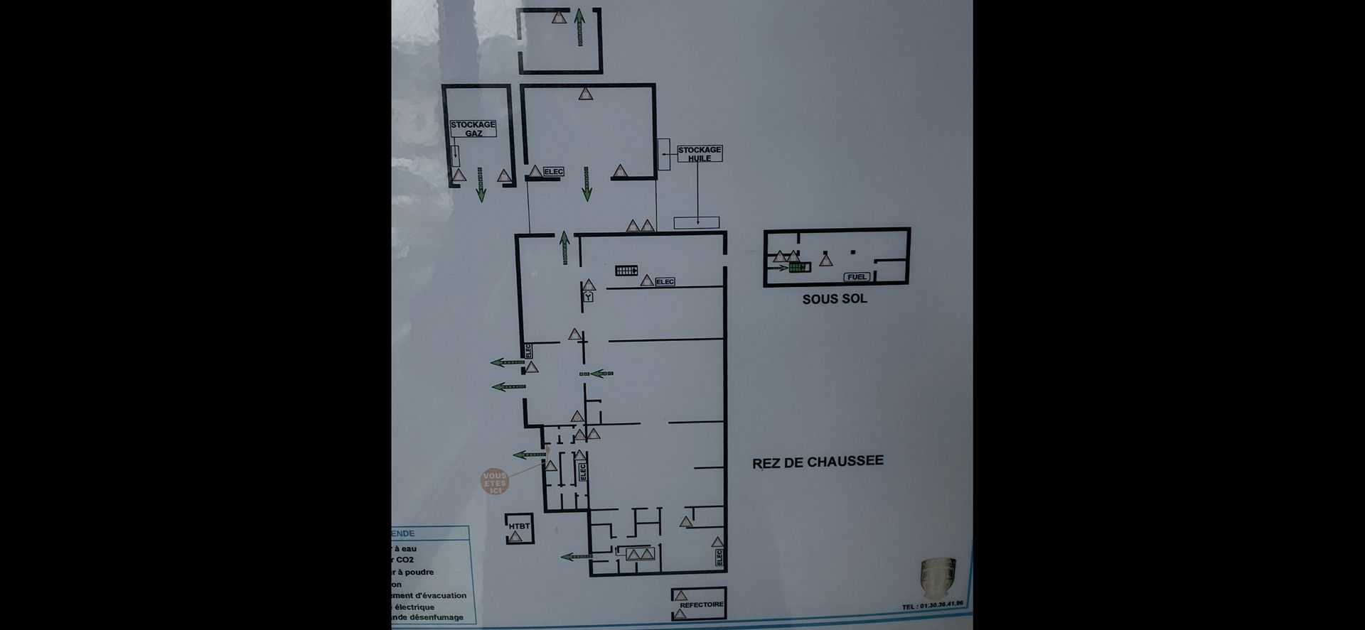 entrepôt de 1&nbsp;850m², Presles (Val-d'Oise)