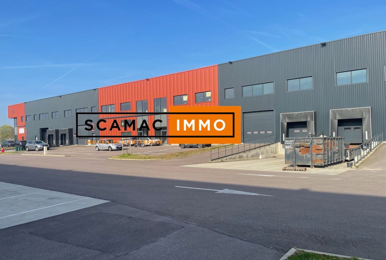 local d'activités de 1 211m², Saint-Ouen-l'Aumône (Val-d'Oise)