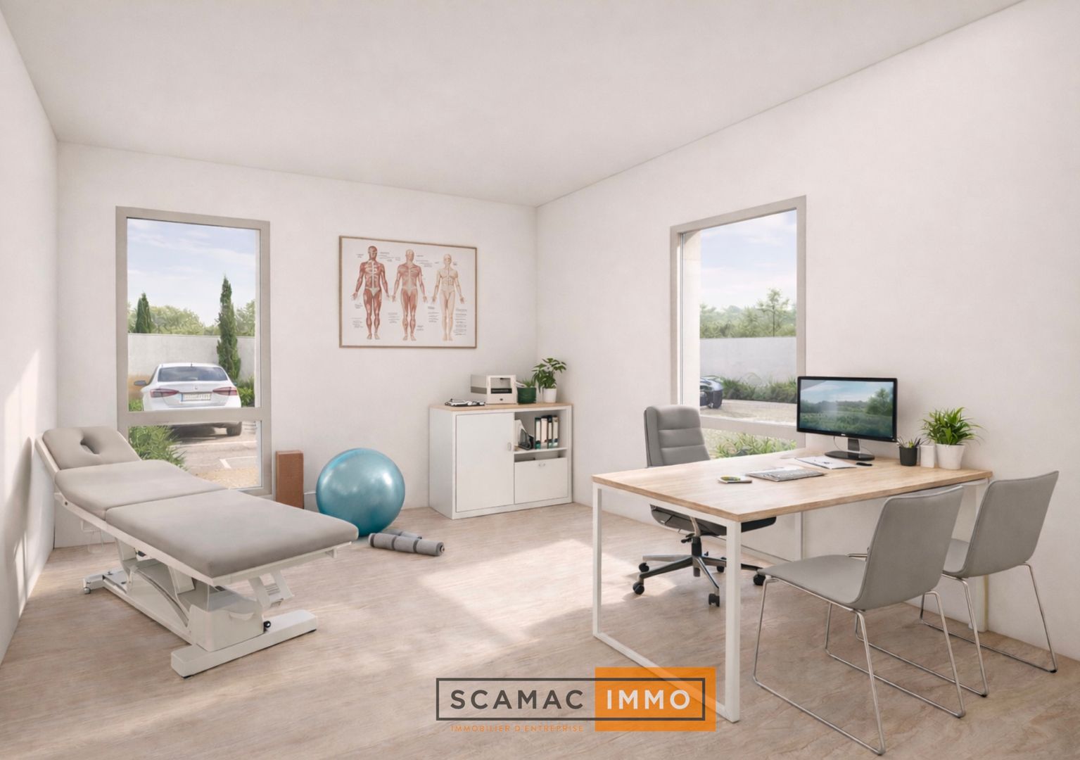 bureau de 17m², Septèmes-les-Vallons (Bouches-du-Rhône)