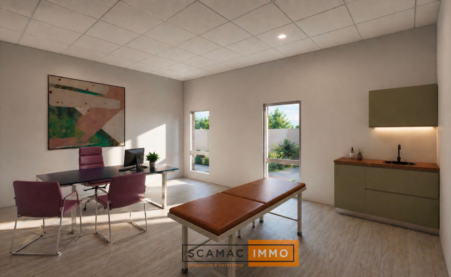 bureau de 15m², Septèmes-les-Vallons (Bouches-du-Rhône)
