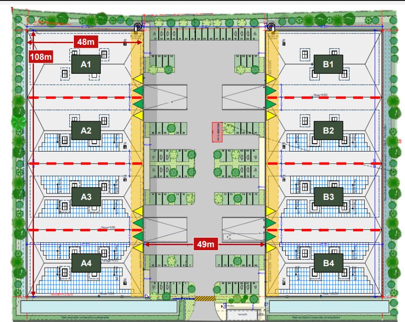 entrepôt de 1&nbsp;518m², Mitry-Mory (Seine-et-Marne)