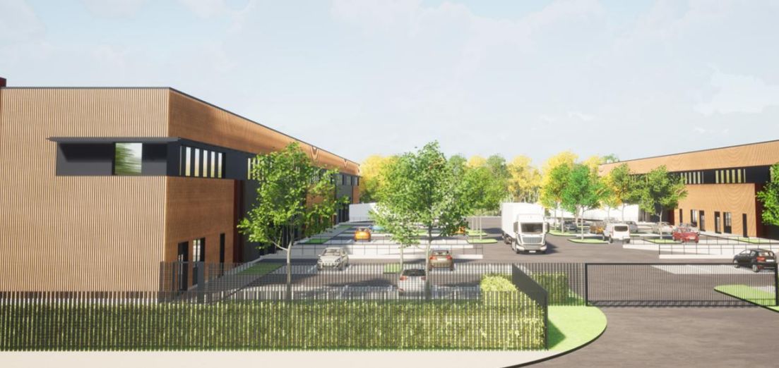 entrepôt de 1&nbsp;518m², Mitry-Mory (Seine-et-Marne)