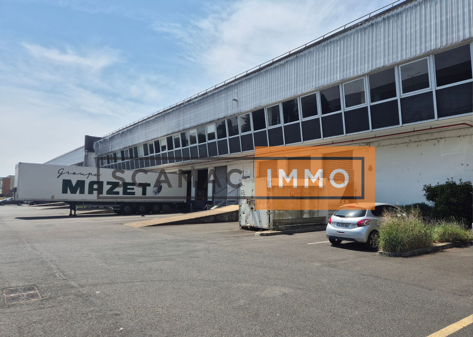 local d'activités de 1 352m², Marly-la-Ville (Val-d'Oise)