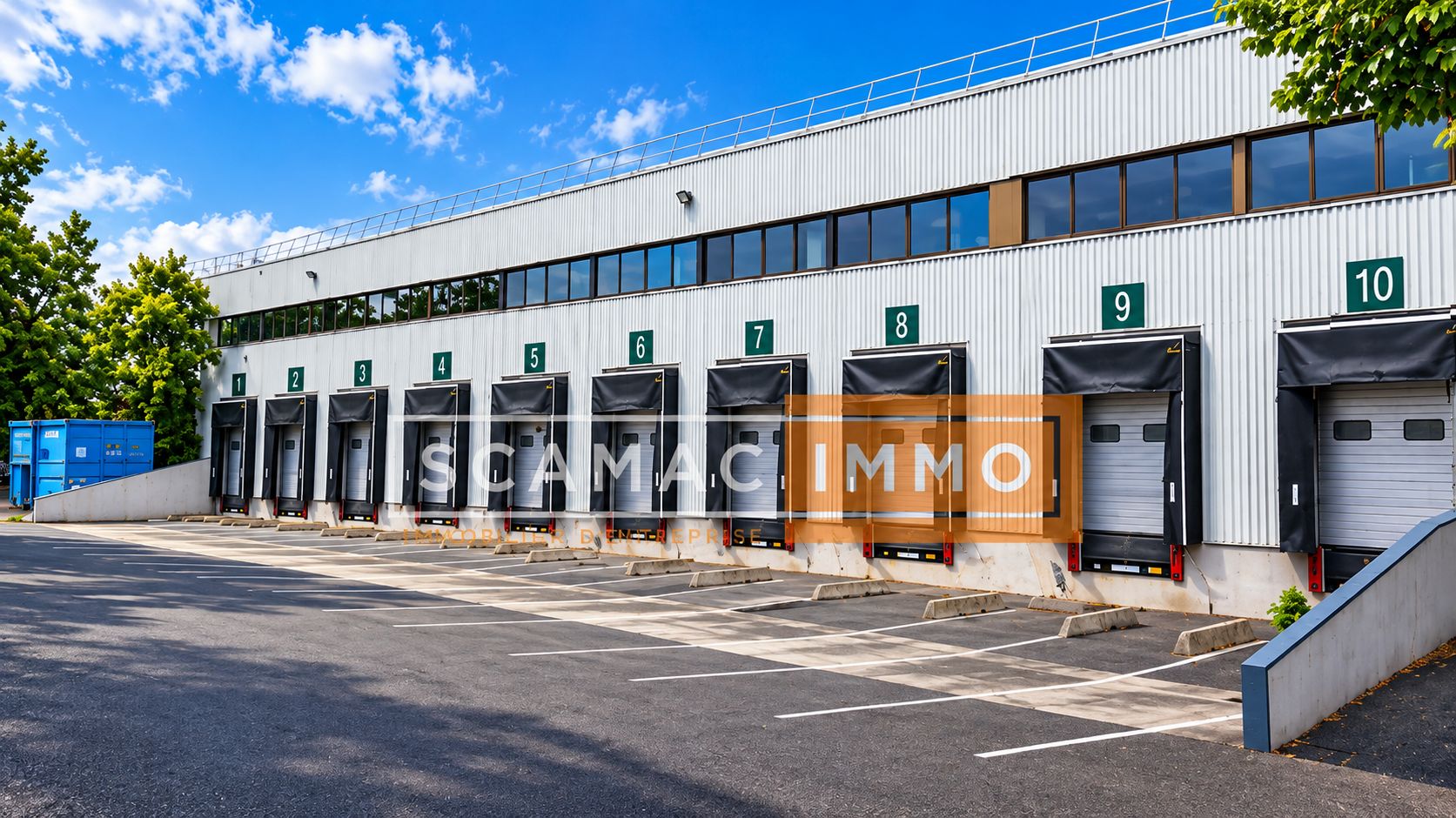 Entrepôt de 9 360 m², Gonesse